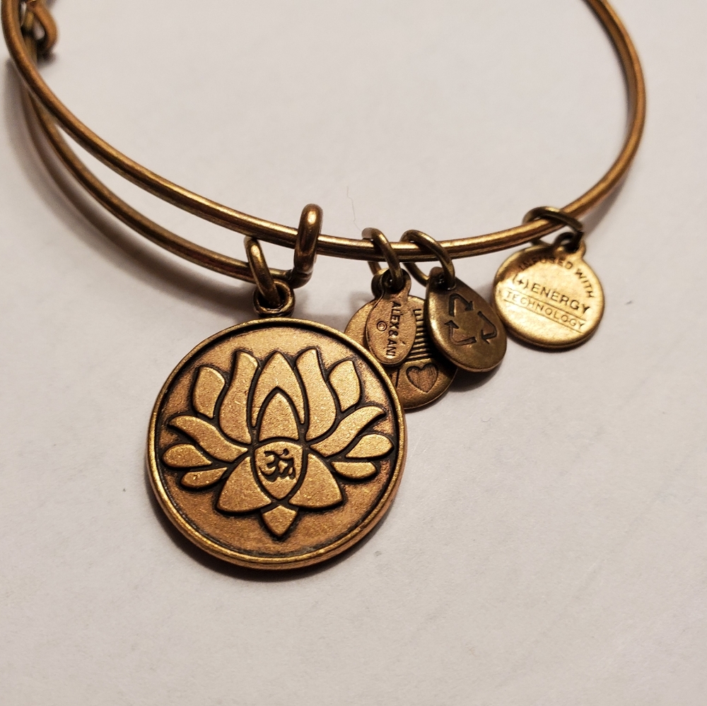 Alex and Ani Lotus Bracelet